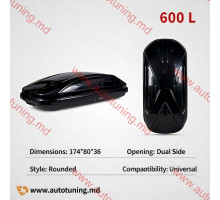 Cutie-Box auto TUMAR 600L carbon 174×82×36