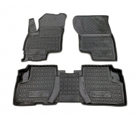 Covorașe auto în salon AVTOGUMM Mitsubishi Outlander 2017- PHEV 