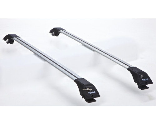 Багажник Tourmaline V1 на крышу Peugeot Rifter I 2018+ Серебристый