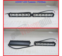 LED007 LED Fogs îngust, subțire 170/20mm 18W-DP