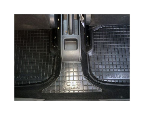 Автомобильные коврики в салон Volkswagen Polo Sedan 2010- (Avto-Gumm)