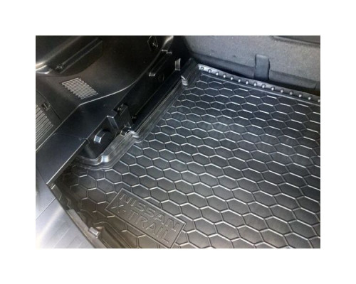 Автомобильный коврик в багажник Nissan X-Trail (T32) 2017- FL нижний (Avto-Gumm)