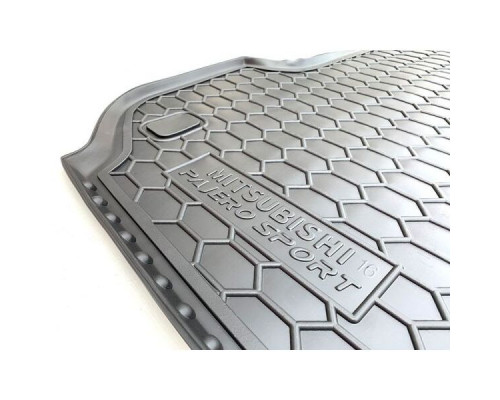 Автомобильный коврик в багажник Mitsubishi Pajero Sport 2016- (Avto-Gumm)
