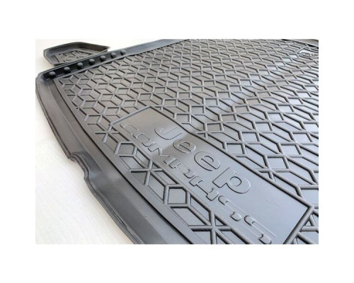 Автомобильный коврик в багажник Jeep Compass 2016- (AVTO-Gumm)