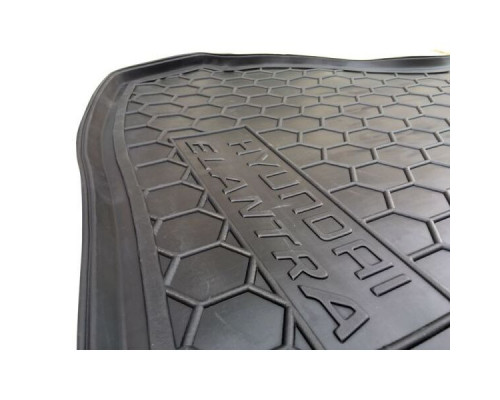 Автомобильный коврик в багажник Hyundai Elantra (MD) 2011- (Avto-Gumm)