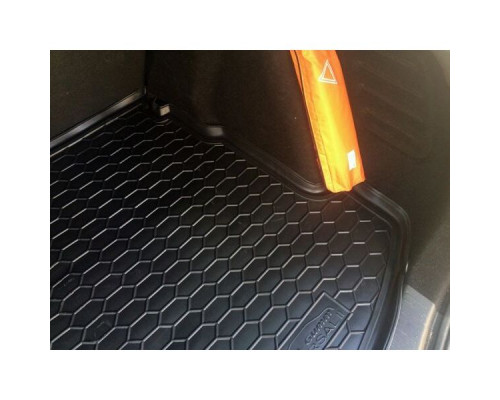 Автомобильный коврик в багажник Renault Megane 3 2009- Universal (с ушами) (Avto-Gumm)