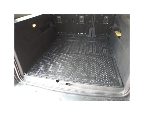Автомобильный коврик в багажник Peugeot Rifter 2019-/Citroen Berlingo 2019- длинная база (Avto-Gumm)