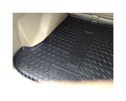 Автомобильный коврик в багажник Toyota Land Cruiser Prado 120 2002- (Avto-Gumm)