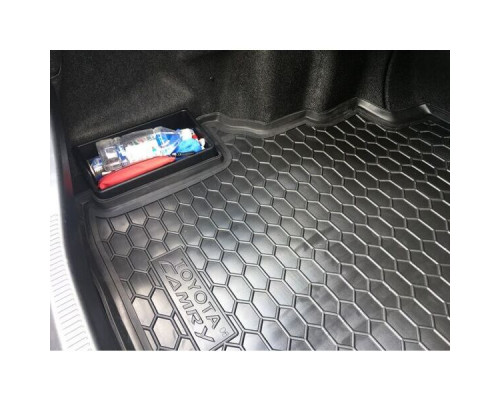 Автомобильный коврик в багажник Toyota Camry 40 2006- (Европа 3.5L/Америка 2.4L) (Avto-Gumm)