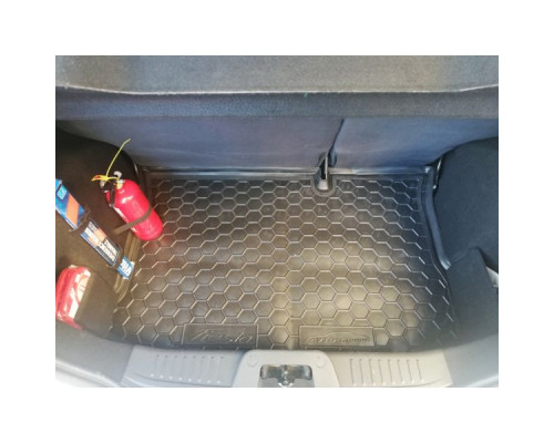 Автомобильный коврик в багажник Ford Fiesta 2008-2015 (Avto-Gumm)