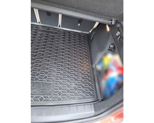 Автомобильный коврик в багажник BMW X1 (F48) 2015-2022 (AVTO-Gumm)