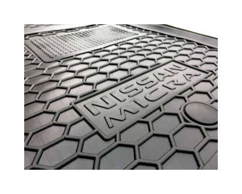 Передние коврики в автомобиль Nissan Micra (K12) 2002- (Avto-Gumm)