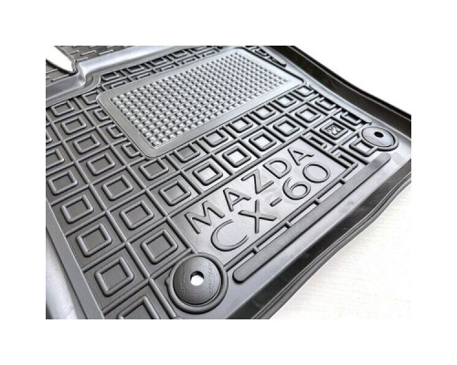 Водительский коврик в салон Mazda CX-60 2022- (AVTO-Gumm)