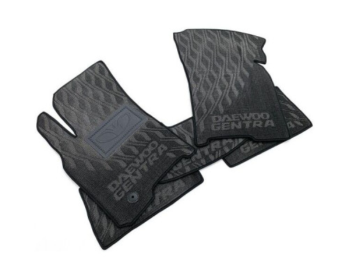 Текстильные коврики в салон Daewoo Gentra 2013- (V) серые AVTO-Tex
