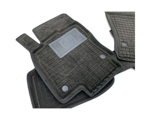 Гибридные коврики в салон Skoda Octavia A7 2013- (AVTO-Gumm)