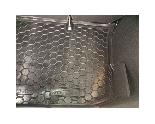 Автомобильный коврик в багажник Ford Fiesta 2008-2015 (Avto-Gumm)