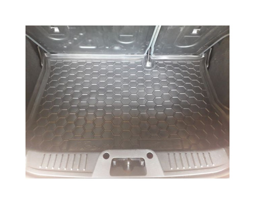 Автомобильный коврик в багажник Ford Fiesta 2008-2015 (Avto-Gumm)