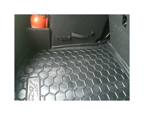 Автомобильный коврик в багажник Ford Fiesta 2008-2015 (Avto-Gumm)