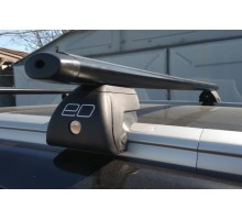 Багажник на крышу для Mercedes-Benz GLC-klasse/Opel Mokka/ВАЗ (LADA) Vesta, Евродеталь, Чёрный, ED2-112F+ED7-610B