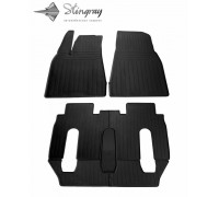 Коврики резиновые Model X (6 seats) (2015-...) комплект ковриков из 7 штук