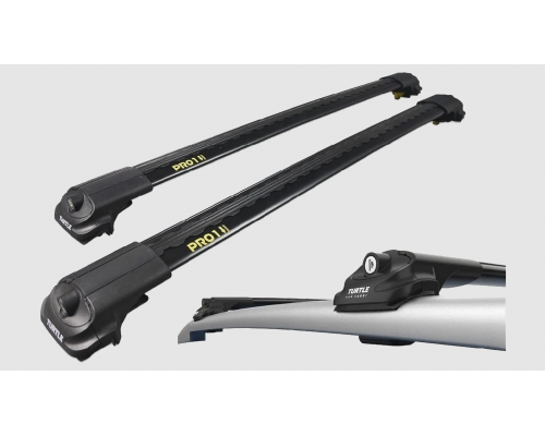 Bare Transversale Air 1  Toyota LC Prado 150 2009+ Negru