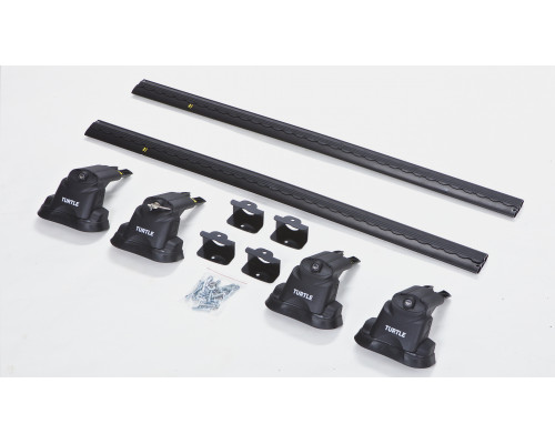 Багажник Air 3 Premium на крышу Range Rover Vogue III 2001-2012 Черный