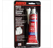 ABRO герметик прокладок высокотемпературный (Красный) ABRO 85гр #11 AB