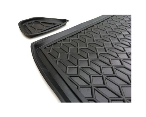 Автомобильный коврик в багажник Kia Ceed 2019- Hb (нижняя полка) (Avto-Gumm)