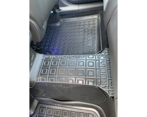 Автомобильные коврики в салон Skoda Kodiaq 2017- 5 мест (Avto-Gumm)