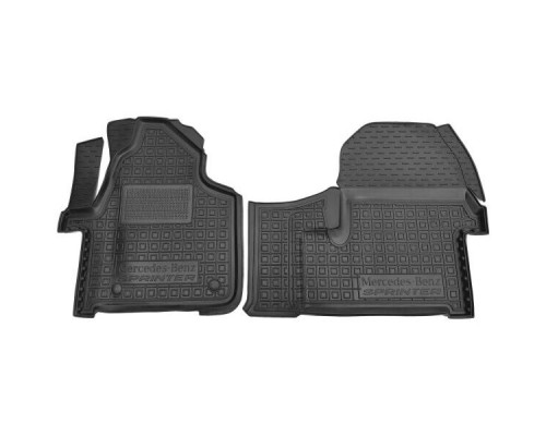 Автомобильные коврики в салон Mercedes Sprinter (907) 2018- (1+1/1+2) (AVTO-Gumm)