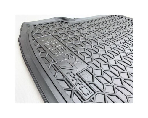 Автомобильный коврик в багажник Chery Tiggo 7 Pro 2021- полноразмерная запаска (AVTO-Gumm)