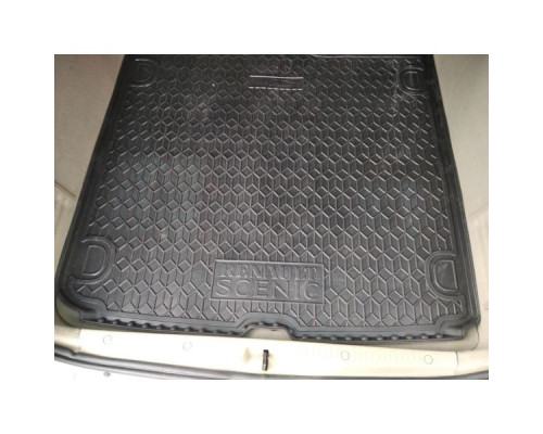 Автомобильный коврик в багажник Renault Grand Scenic 2 2002- 7 мест (Avto-Gumm)