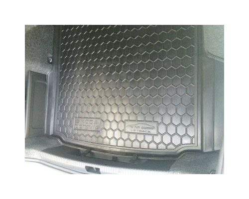 Автомобильный коврик в багажник Skoda Octavia A7 2013- Liftback (Avto-Gumm)