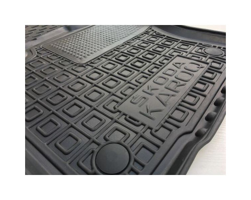 Автомобильные коврики в салон Skoda Karoq 2018- (Avto-Gumm)