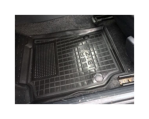 Водительский коврик в салон Seat Ibiza (6J) 2008- (Avto-Gumm)