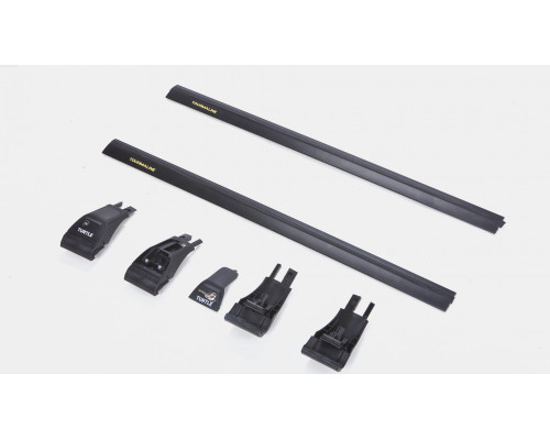 Багажник Tourmaline V2 на крышу Mitsubishi Outlander III 2012+ Черный
