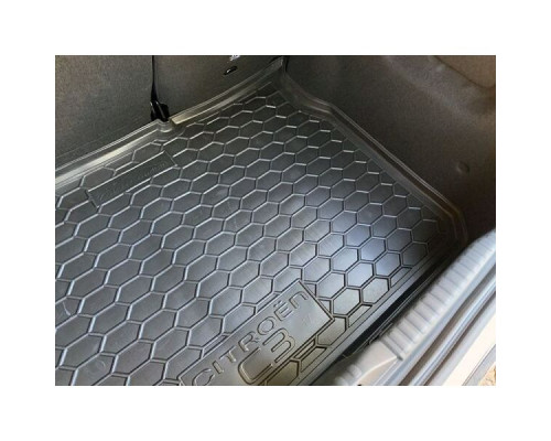 Автомобильный коврик в багажник Citroen C3 2017- (Avto-Gumm)