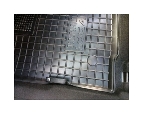 Водительский коврик в салон Renault Logan 2013- (Avto-Gumm)