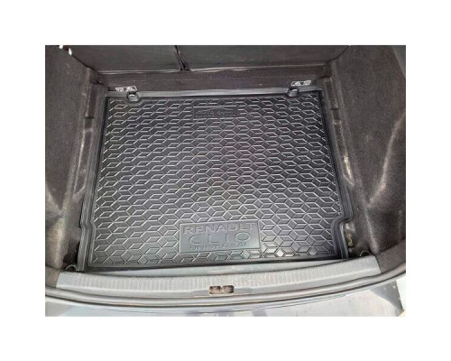 Автомобильный коврик в багажник Renault Clio 4 2012- Universal нижняя полка (AVTO-Gumm)