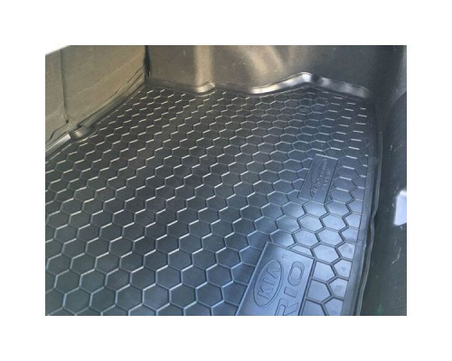 Автомобильный коврик в багажник Kia Rio 2011- Sedan (Avto-Gumm)