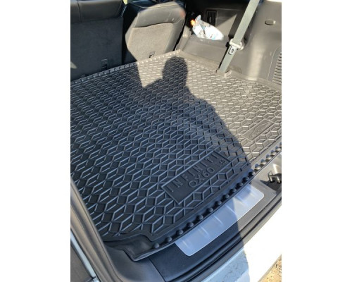 Автомобильный коврик в багажник Infiniti JX/QX60 2012- 7 мест (Avto-Gumm)