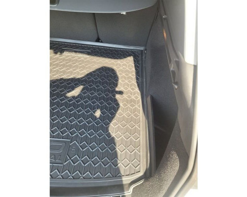 Автомобильный коврик в багажник Fiat Tipo 2016- Universal верхняя полка (AVTO-Gumm)