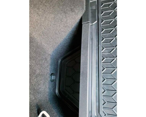 Автомобильный коврик в багажник Audi Q4 e-tron 2021- нижняя полка (AVTO-Gumm)