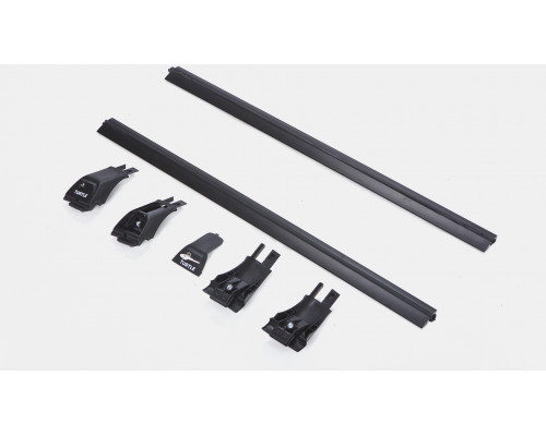 Багажник Tourmaline V1 на крышу Ford Connect I 2003-2013 Черный