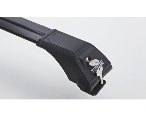 Багажник Tourmaline V1 на крышу Hyundai Tucson I, II 2004-2015 Черный