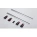 Багажник Shark на крышу Toyota LC Prado 120 2002-2009 Серебристый