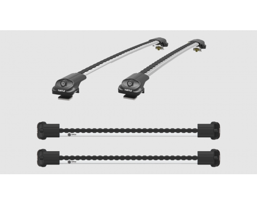 Багажник Air 1 на крышу Hyundai Tucson I, II 2004-2015 Серебристый