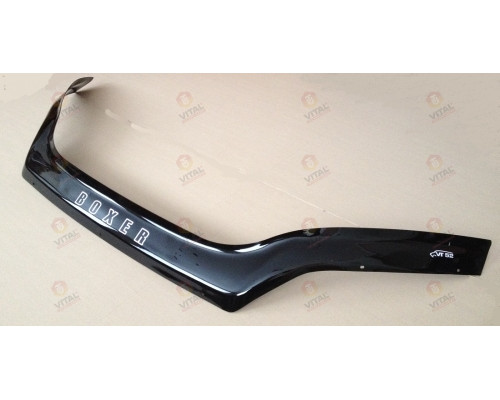 Дефлектор капота Peugeot Boxer с 2014 г.в. (с заходом на фары) VITAL