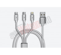 CB007 Кабель USB 3 в1 Aolidz L125