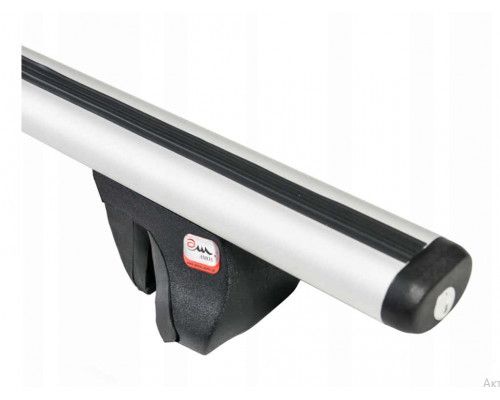 Багажник аэродинамический на рейлинги Amos Alfa Alu